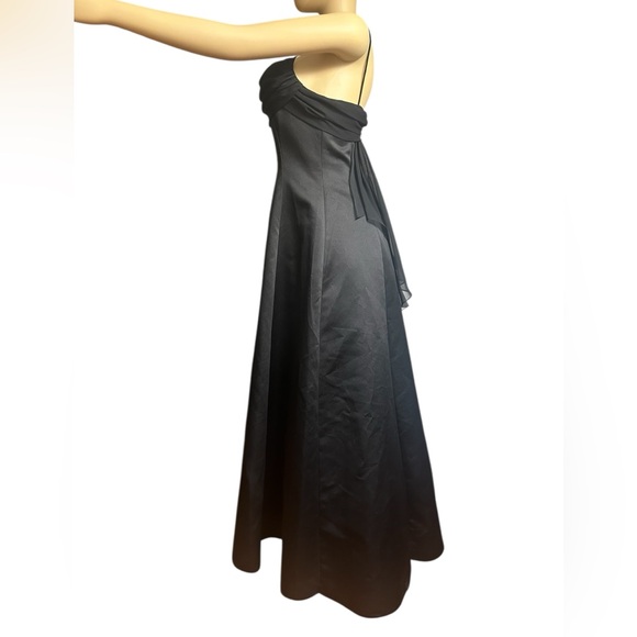 Vintage Michaelangelo Classic Black Maxi Party Dress - Picture 7 of 10